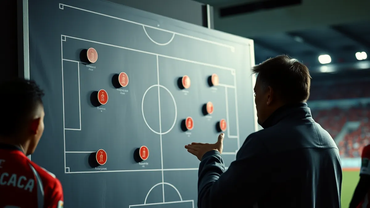 Tactical analysis of Necaxa in the current season