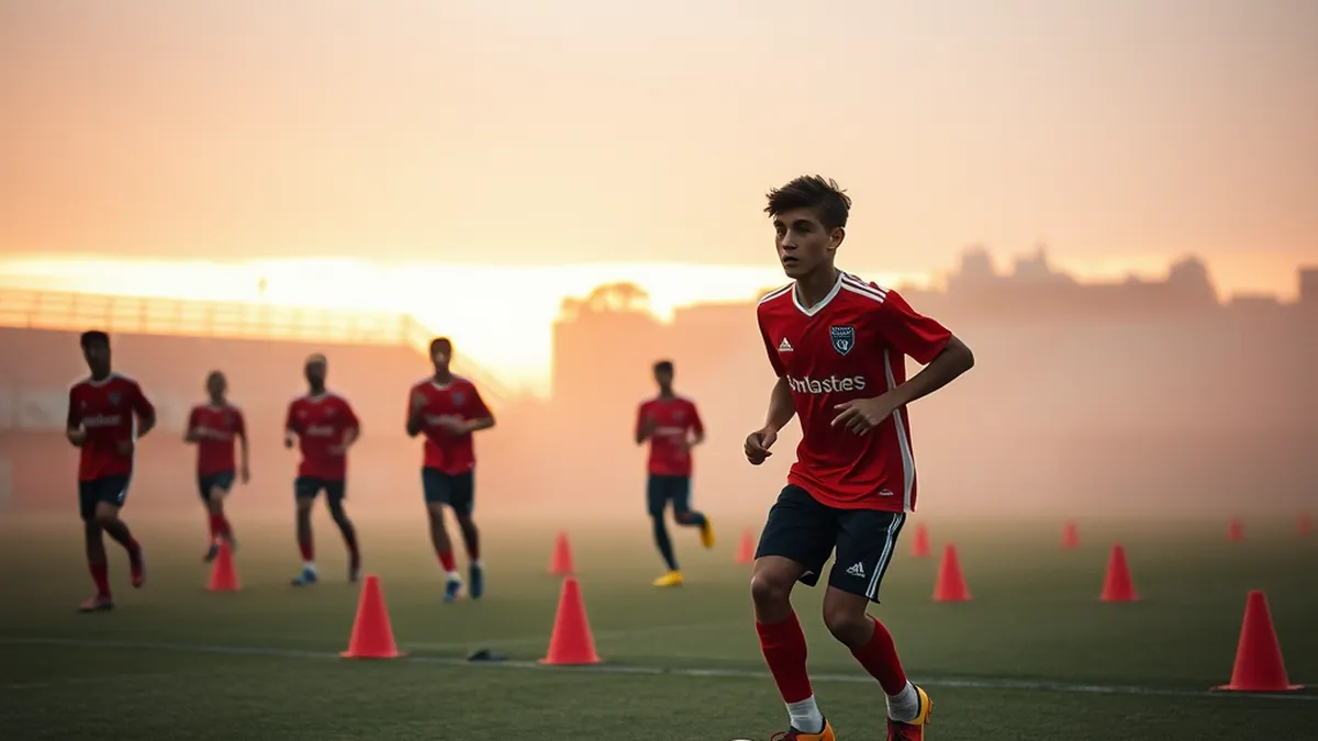 E. Almendra, the heart of Necaxa's midfield